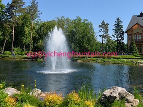 Cheap Small Size Garden Floating Water Fountain Full Set  For Different Ponds And Lakes Different Shapes for sale