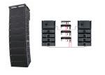 Party Show Active Speaker Box Line Array System With 15 Inch Subwoofer