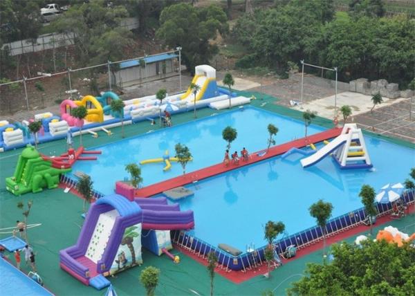 Cheap Durable Inflatable Aqua Park / Water Park Projects For inflatable Games for sale
