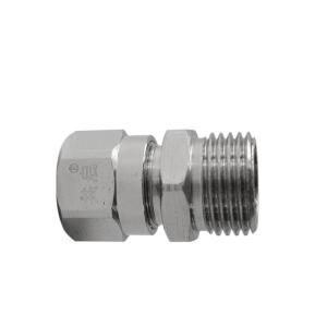 China SS 304 Material Gas Pipe Fittings Socket Connector double head G1 / 2 on sale