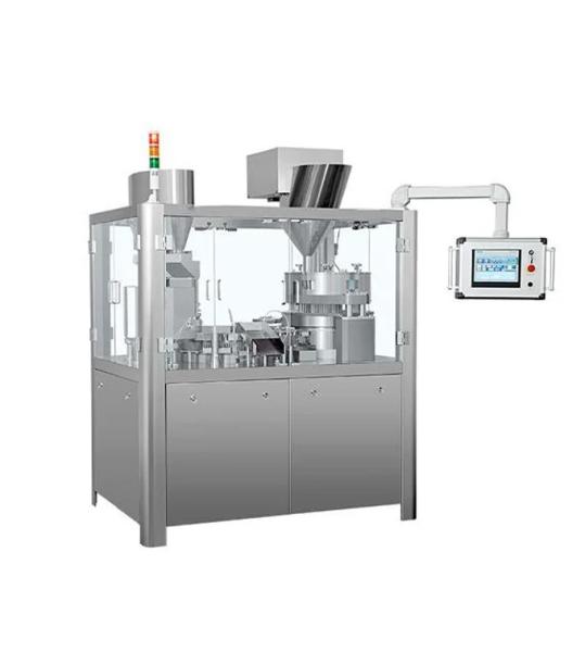 Cheap Speed Capsule Filling Machine 1500 Capsules/min Custom Voltage 5kw Power Precision Filling for sale