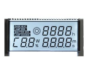 Best Custom Positive STN LCD Display Seven Segment For Car Dashboard 1 / 4 Duty Driving Method wholesale