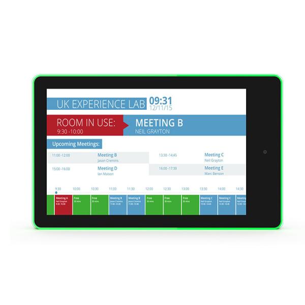 Cheap NFC REID Meeting Room Schedule Display 10.1 Inch POE Android Tablet for sale