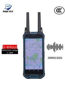 Best 300MHz-6GHz Drone Detector with Drone Location 3km Long Range Detection Range Map Display wholesale