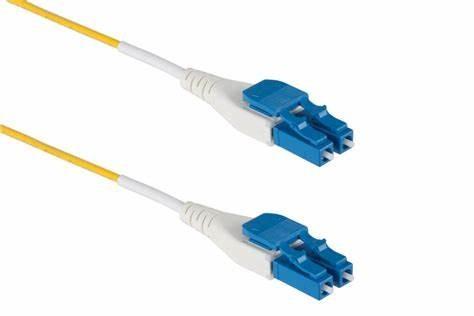 Cheap 2.0 Mm Single Mode Fiber Patch Cord Switchable Uniboot Duplex OS2 PVC OFNR for sale