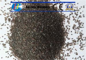 Best Grit Brown Sand Blast Media High Cycle Index Aluminum Oxide 9.0 Mohs Hardness wholesale