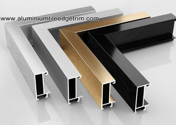 Cheap Wide Edge Metal Aluminium Picture Frame Mouldings For Gallery for sale