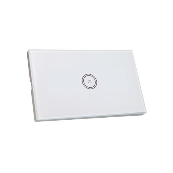 Cheap Tuya US 1 Gang Smartphone Controlled Light Switch 1800w Realize Controlling Everywhere for sale