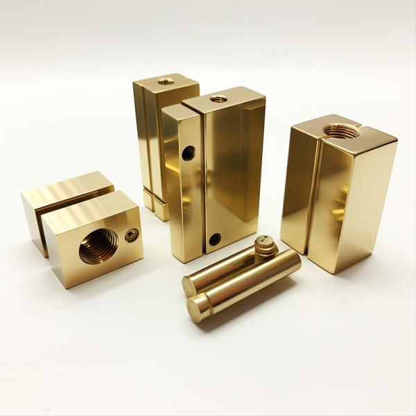 CNC Brass Alloy Components High Precise CNC Part CNC Machining Custom Part