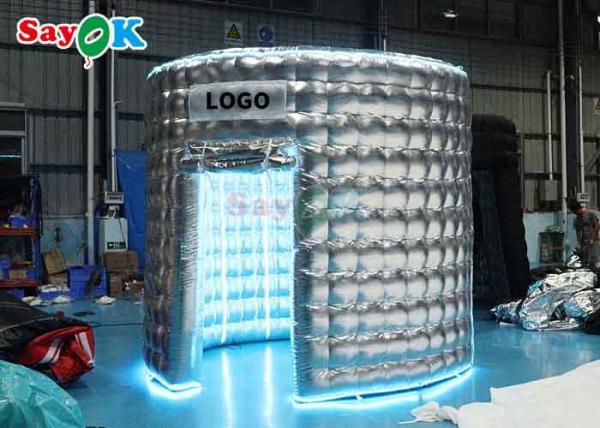 Cheap Party Events Automatic Inflatable 360 Photo Booth Enclosure Backdrop for sale
