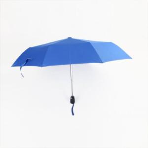 China Automatic Open Close Umbrella , Push Button Umbrella Metal + Fiberglass Frame on sale