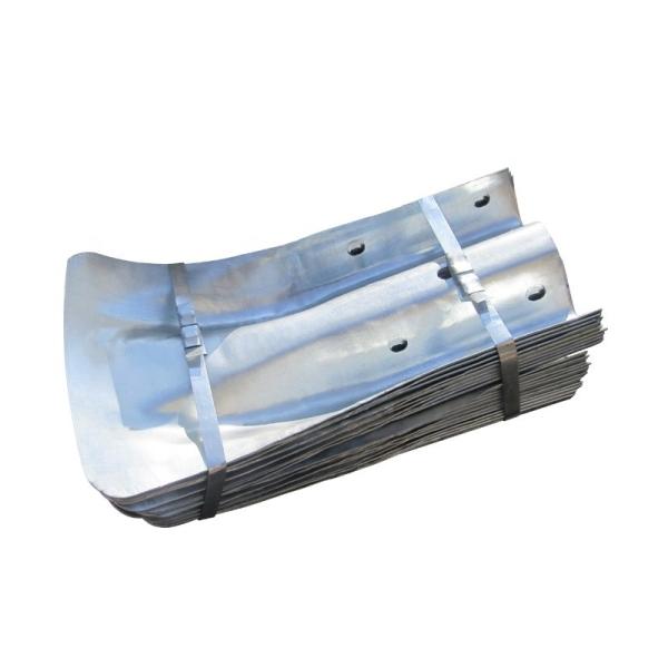 Cheap Q235 Q345 Galvanized Steel Highway Guardrail Fishtail End for Customized Projects for sale