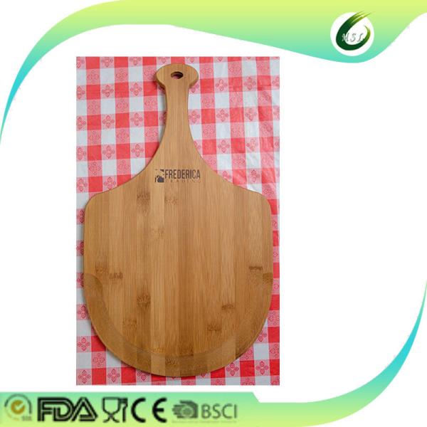 Cheap Bamboo pizza cutting board with pizza cutter for sale