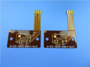 China Polyimide Base Single Sided FPC Flexible PCB Board With Immersion Gold on sale