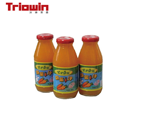 High Capacity Vegetable Puree Machine , Carrot Beverage Production Line Pull - Ring Can
