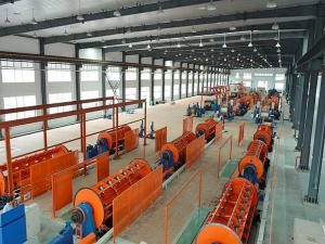 China Electric Rigid Frame Cable Stranding Machine For Copper Wire Cores 35mm²- 400mm² on sale
