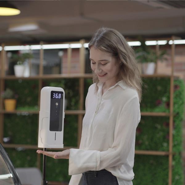 Cheap Temperature Measurement Infrared Sensor Automatic Foaming Soap Dispenser for sale