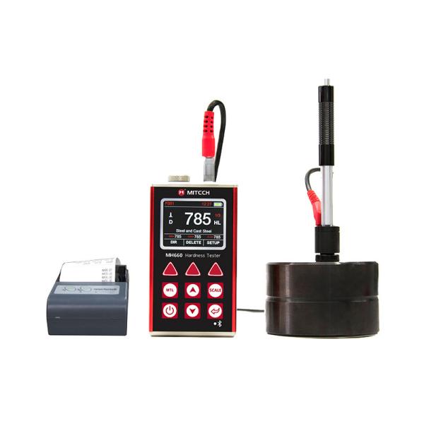 Cheap LCD Display Handheld Hardness Tester Built - In Leeb Hardness Conversion Function MH660 for sale