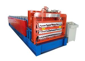 Best Triple Layer Trapezoidal Roll Forming Machine Plc Control wholesale