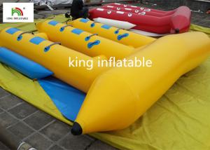 Best Customized 6 Seater Inflatable Sport Fly Fishing Boats Yellow Durable wholesale