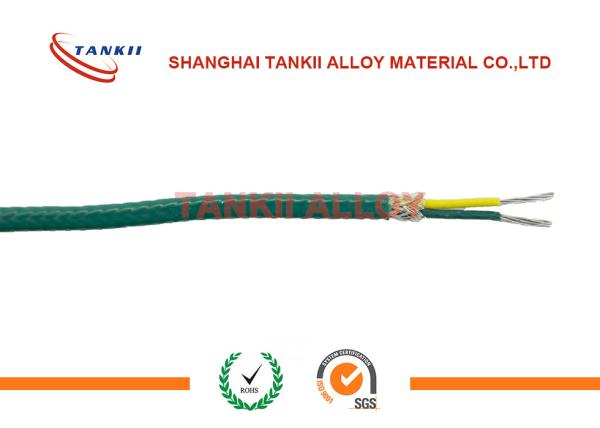 Cheap ANSI Color Code Type T Thermocouple Extension Wire With 200 Centigrade Degree for sale