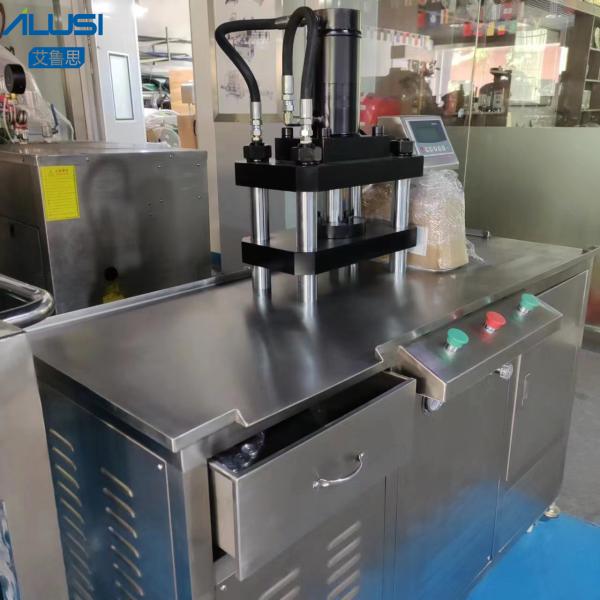 Cheap 5-15s / Mold Semi Automatic Powder Compacting Machine Eye Shadow Pressing Machine for sale