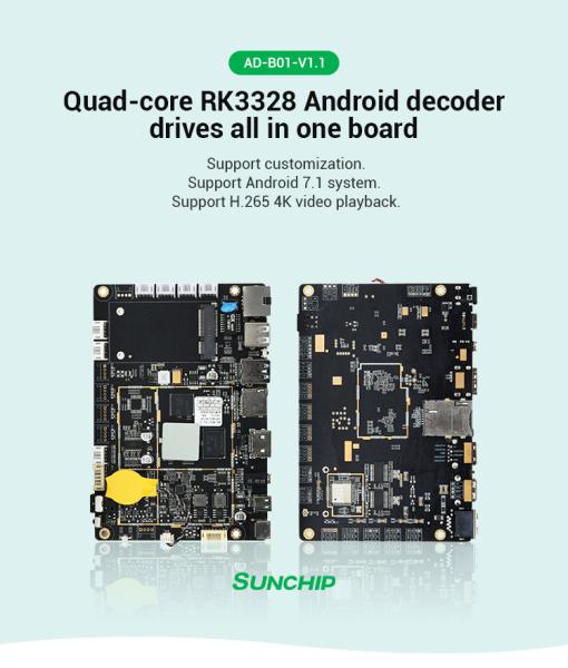 Cheap Android RK3288 ARM Embedded System Board Support 4G Dual Displpay for sale