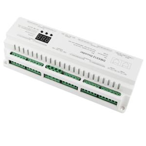 Best ABS Material LED DMX Decoder DC 12-24V With RJ45 40 Channel Output wholesale