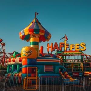 China Commercial Inflatable Slide Bouncy Castle With Slide Start Your Joyful Journey on sale