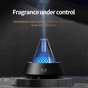 Best Aromatherapy Flame Air Humidifier 80ml With Adjustable 2/4/6 Hours Timer Setting wholesale