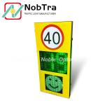 Solar Powered Radar Speed Sign With LED Display Weatherproof With Data Logging
