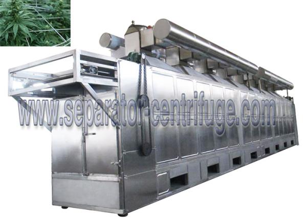 Cheap High Efficient Continuous Tunnel Dryer System For CBD Hemp Plant Material for sale