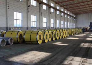 Best 610mm Coil ID Stainless Steel Roll , Mill Standard Prime Grade Steel Sheet Coil wholesale