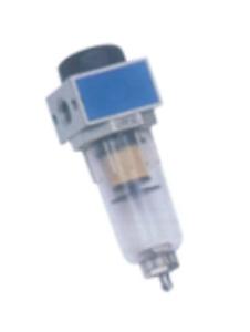 F - 200A / UF Pneumatic Air Filter , Air Compressor Water Filter SHAKO Type With Overflow