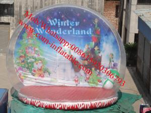 Best xmas inflatable snow globe wholesale