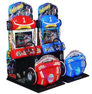 China Customized Racing Arcade Machine Coin Operated Arcade Racing Game Machine on sale