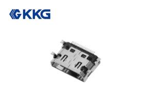 China Multimedia Interface HDMI Connector Socket , SGS 19 Pin Type A Connector on sale