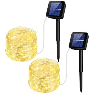 China 10M Solar Led String Lights Solar Powered Rope Lights 1 Year Warranty on sale