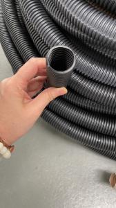 China High Speed Electric Plastic Smoke Hookah Hose Flexible Single Wall Corrugated Pipe Machine on sale