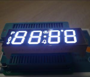 Ultra white customized  7 segment led display 4 digit for oven control