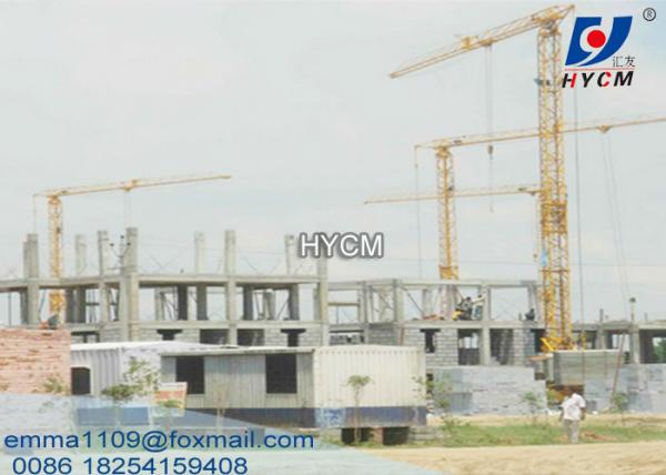 Cheap Automatic Self Assembling Tower Crane 2 Tons Capacity QTK20 Fast Installation for sale