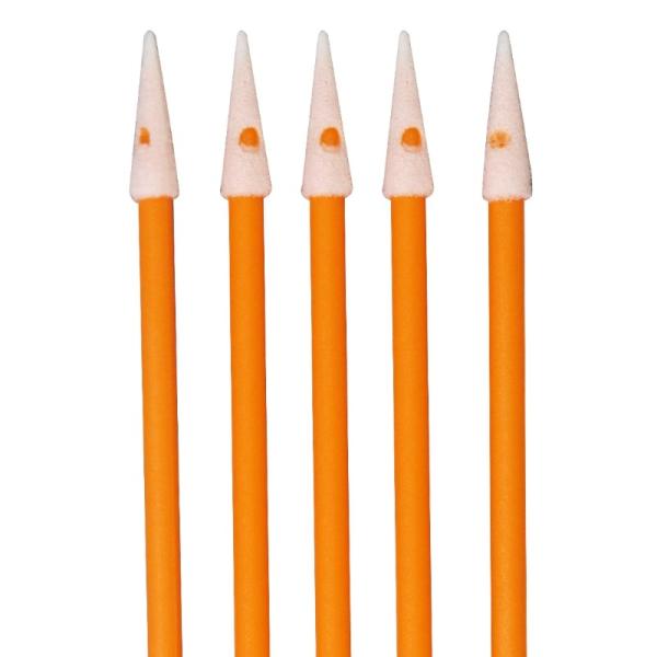 Cheap Spiral Head Pointed Cleanroom Foam Swab Rectangle For Cleaning Printer Circuit Boards Lens for sale