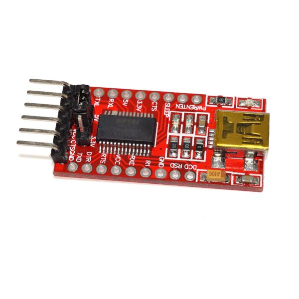 Cheap 3.3V 5.5V Sensors For Arduino Mini USB FTDI FT232RL USB to TTL Serial Adapter Module for sale