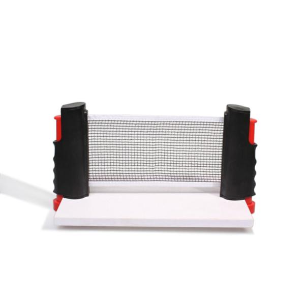 Cheap High Class Ping Pong Table Net PE Plastic Material Three Colors With Elastic System for sale