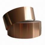 Cheap 1181 Rolled Copper Foil / Copper Sheet Rolls With Conductive Adhesive Tape for sale