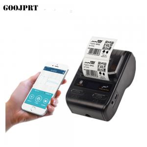 Best Portable 58mm thermal barcode  printer bluetooth label sticker printer wholesale