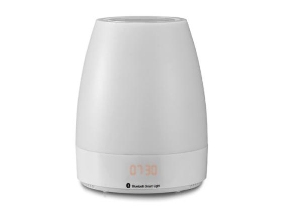 Cheap Multi Functional Radio Alarm Bluetooth Speaker Output Power 6W Wake Up Light for sale