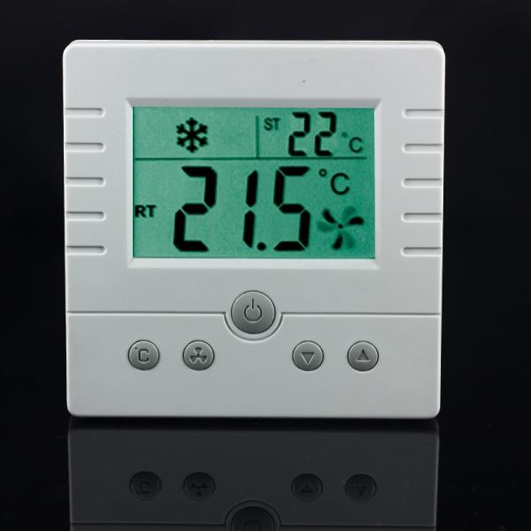 Cheap 50/60Hz Digital Temperature Controller Thermostat 3- Speed Fan Control for sale