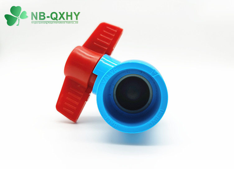 Plastic UPVC Compact Ball Valve with Socket or Threaded