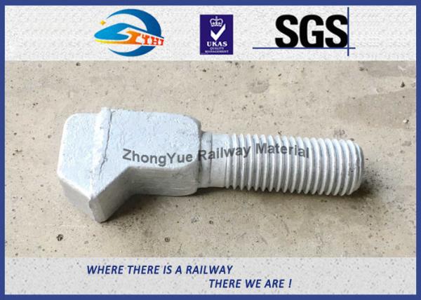 Cheap High Tensile Railway Hot Forged Special Stud Bolt For Construction M20 M22 M24 M30 Customized for sale